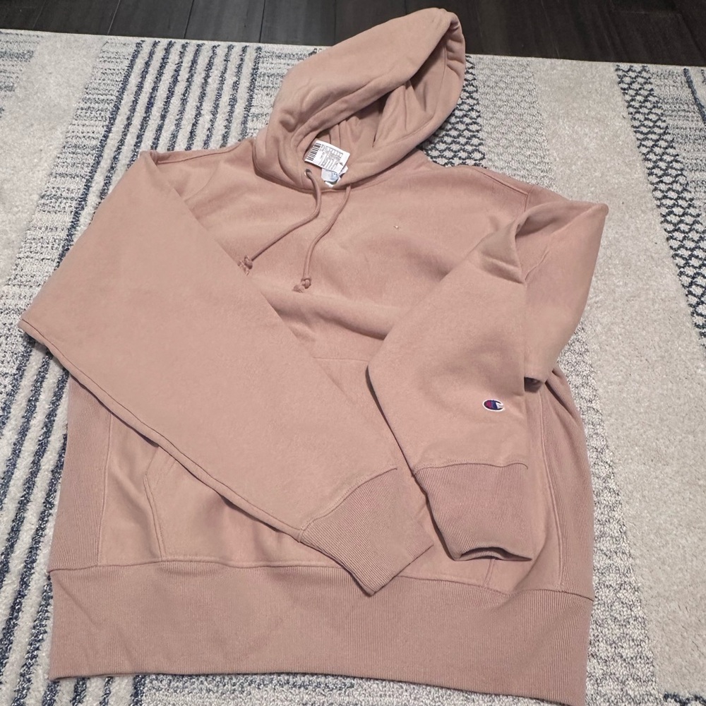 Champion Beige Hoodie NWT